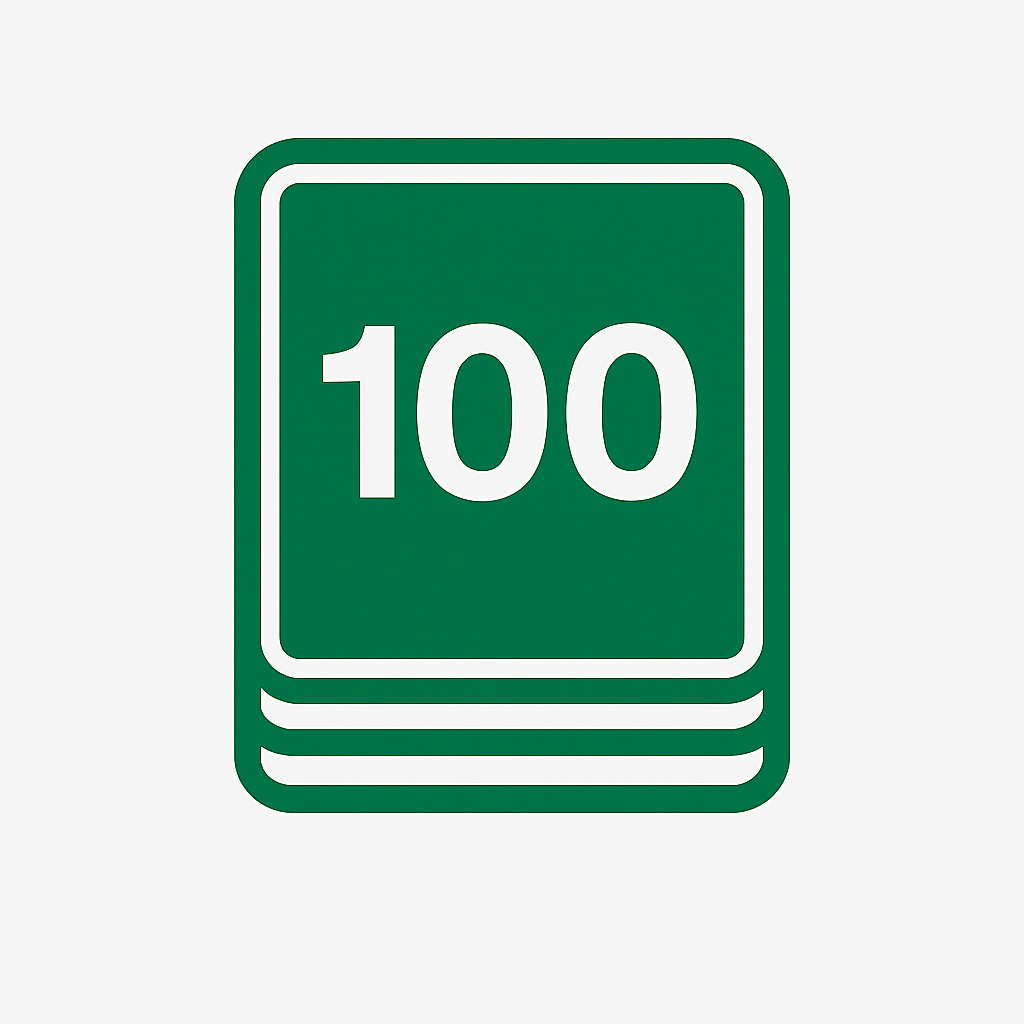 100