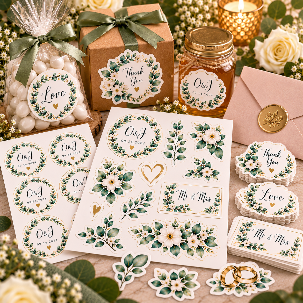 wedding Stickers 3