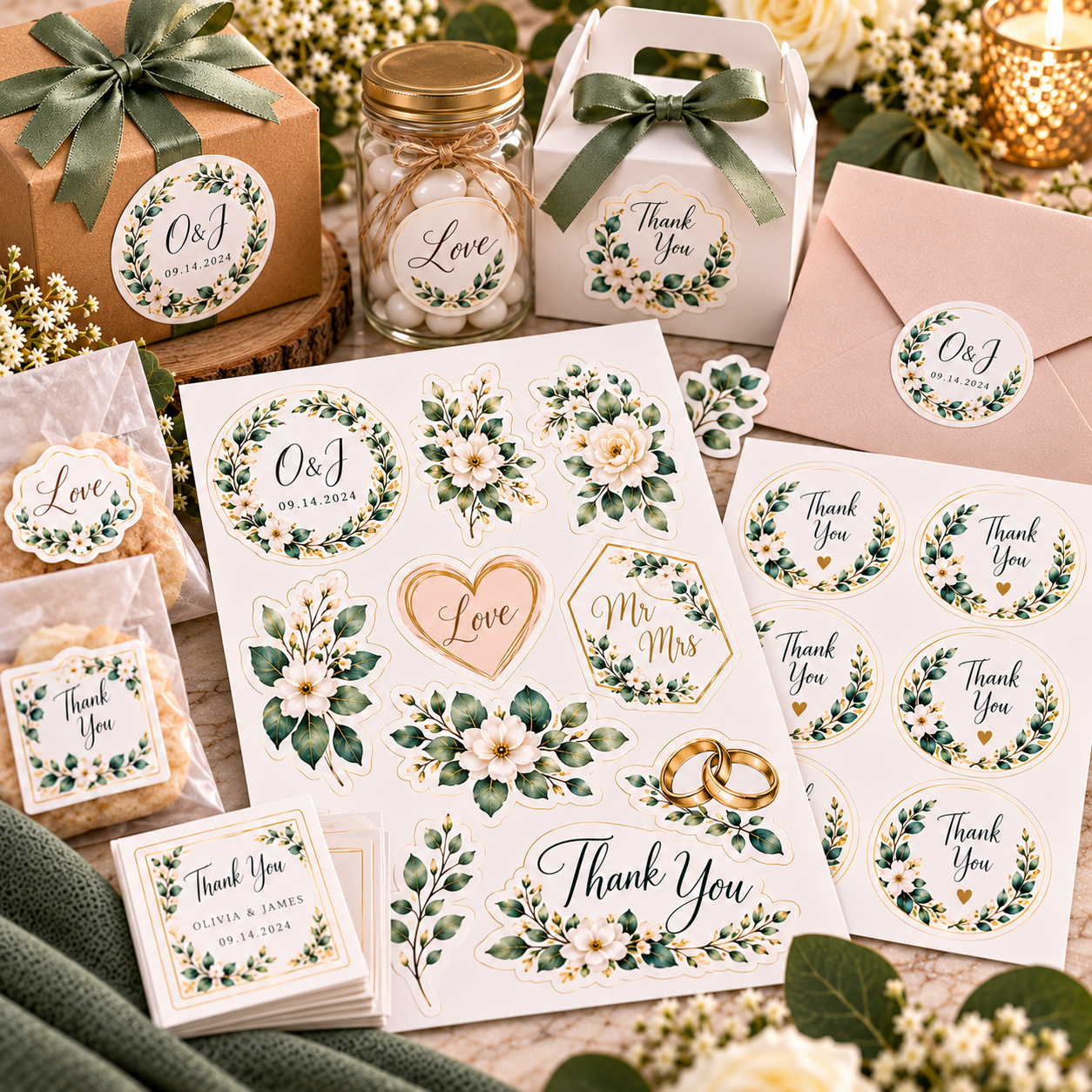 wedding Stickers 2