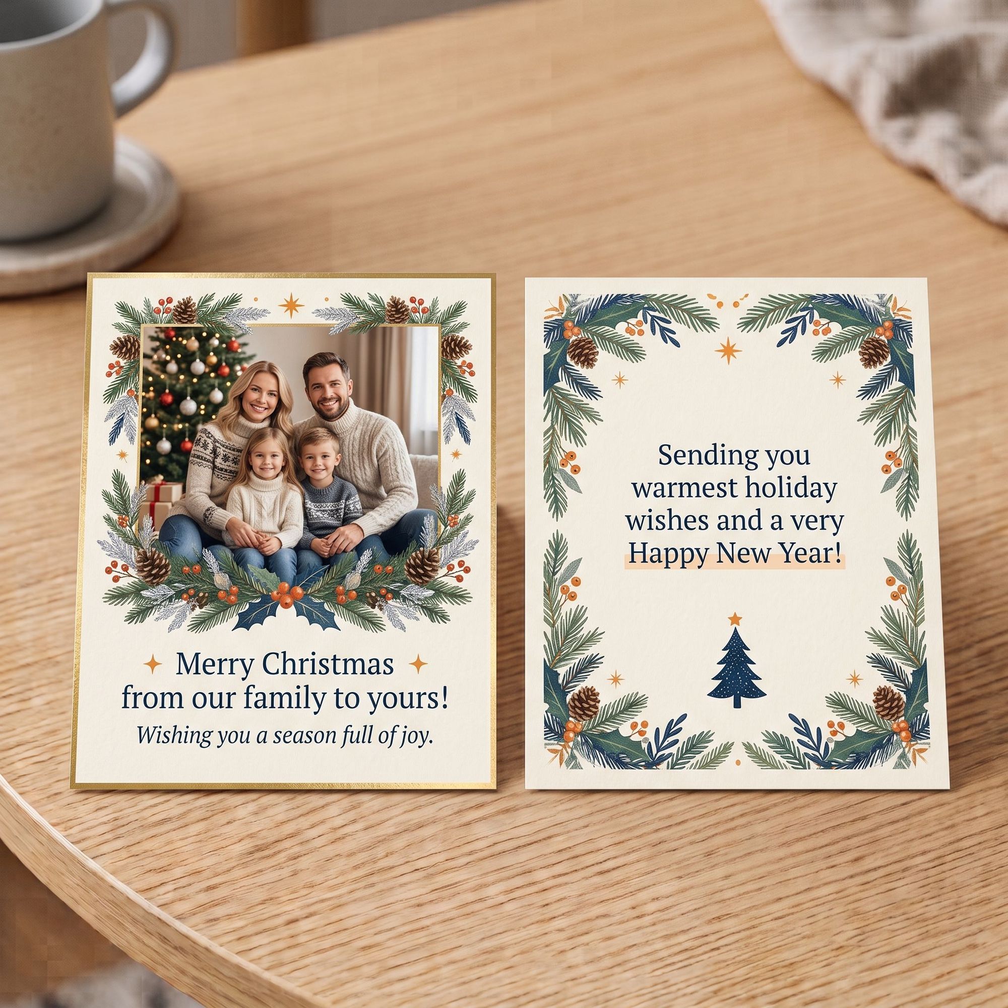 christmas flat