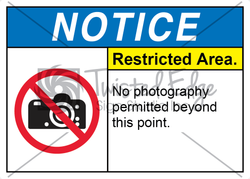 Restricted Area No Photography