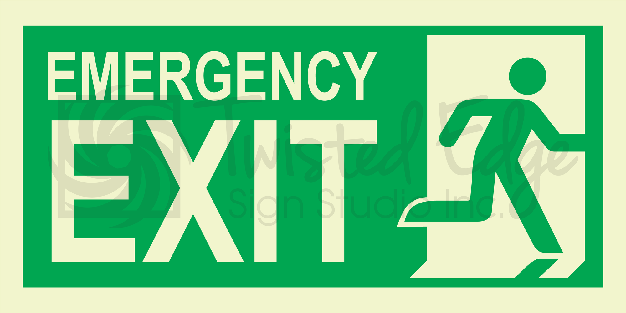 Emergency Exit Exit Sign Emergency Exit