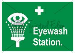 Safety Sign Eyewash Station