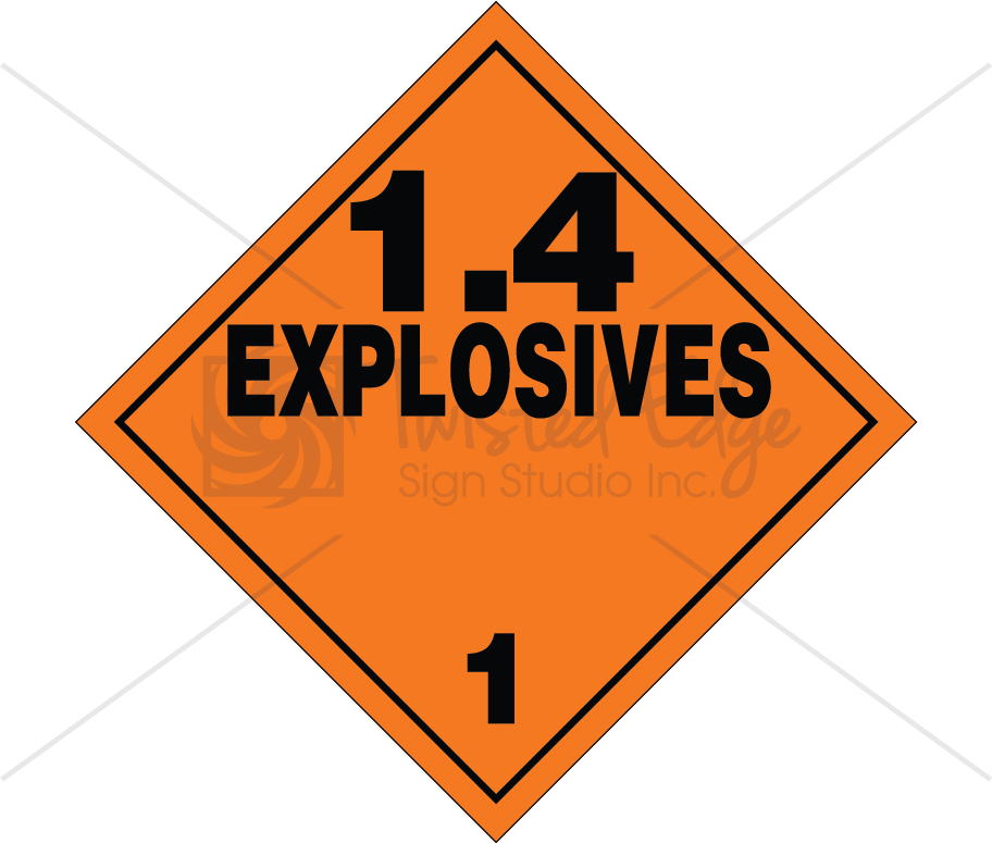 Explosives Class 1.4
