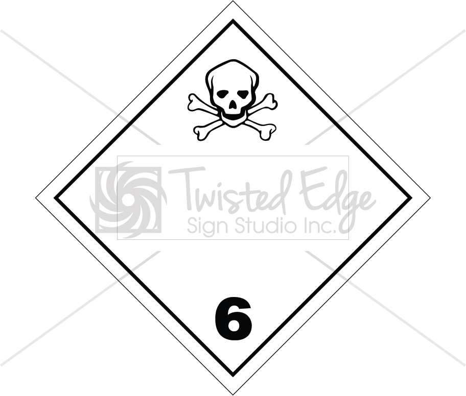 Toxic Class 6.1 Blank