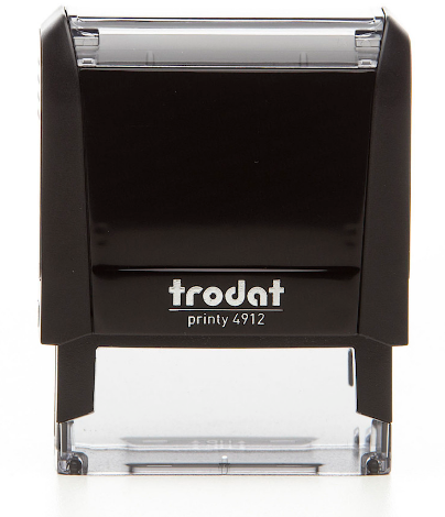Custom Trodat Printy Stamp 3/4" X 1-7/8" (18 X 47mm)