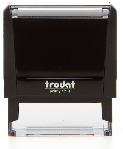 Custom Trodat Printy Stamp 7/8" X 2-1/4" (22 X 58mm)