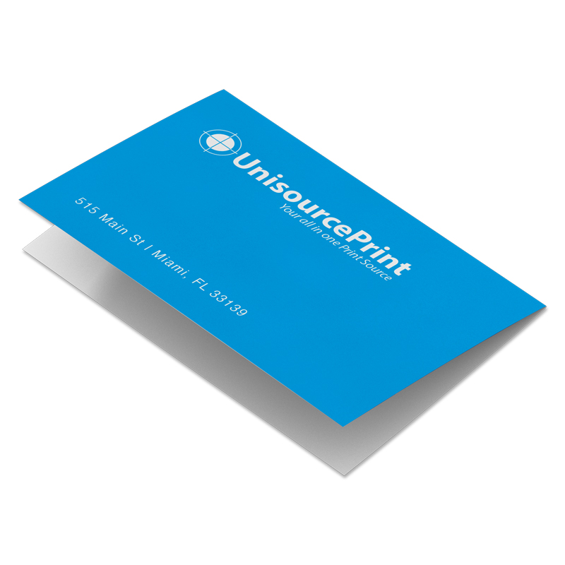 Fold Over Business Cards