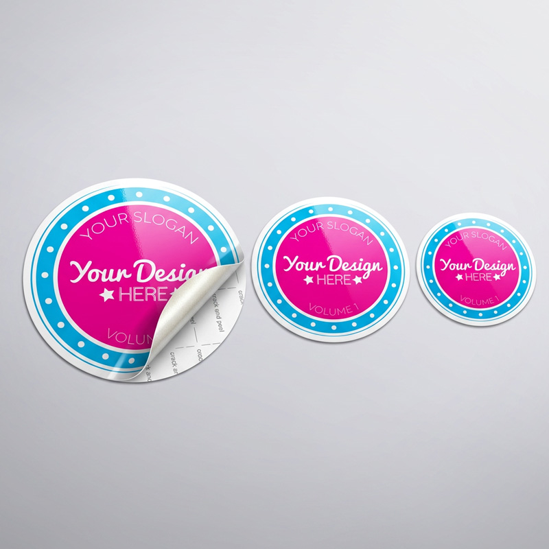 Round/Circular Stickers