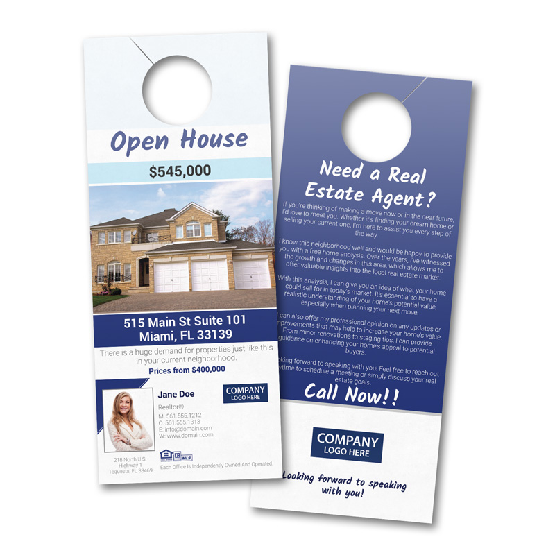 Door Hanger With Tearoff -1