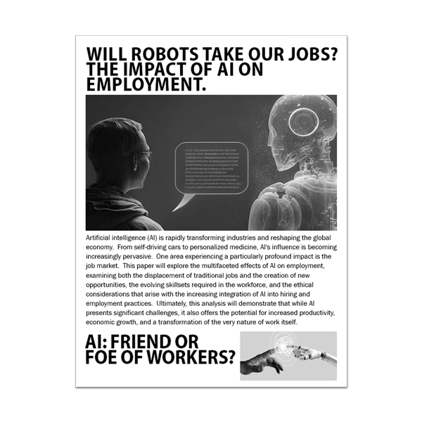 Black and White Copies