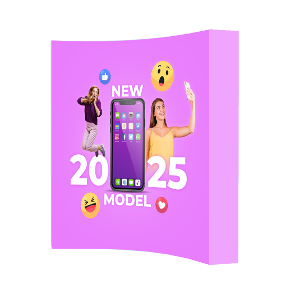 Curved Velcro Fabric Pop-Up Display