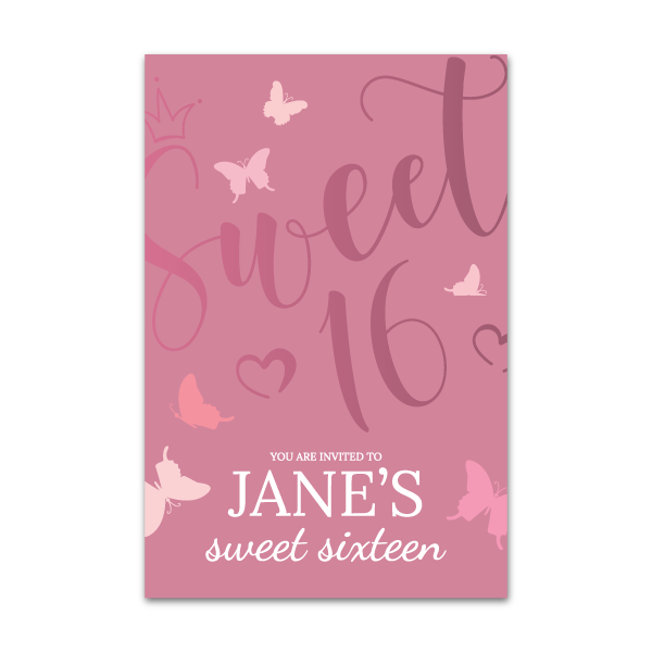 Sweet 16 Cards