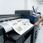 Printer in action (legal size, color)