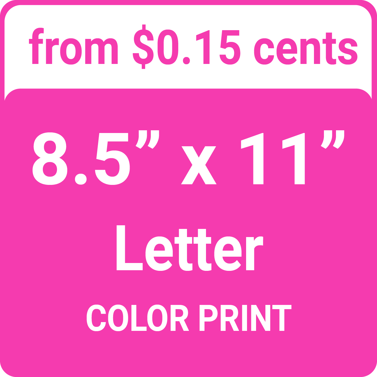 Letter 8.5x11 Color Copies 1