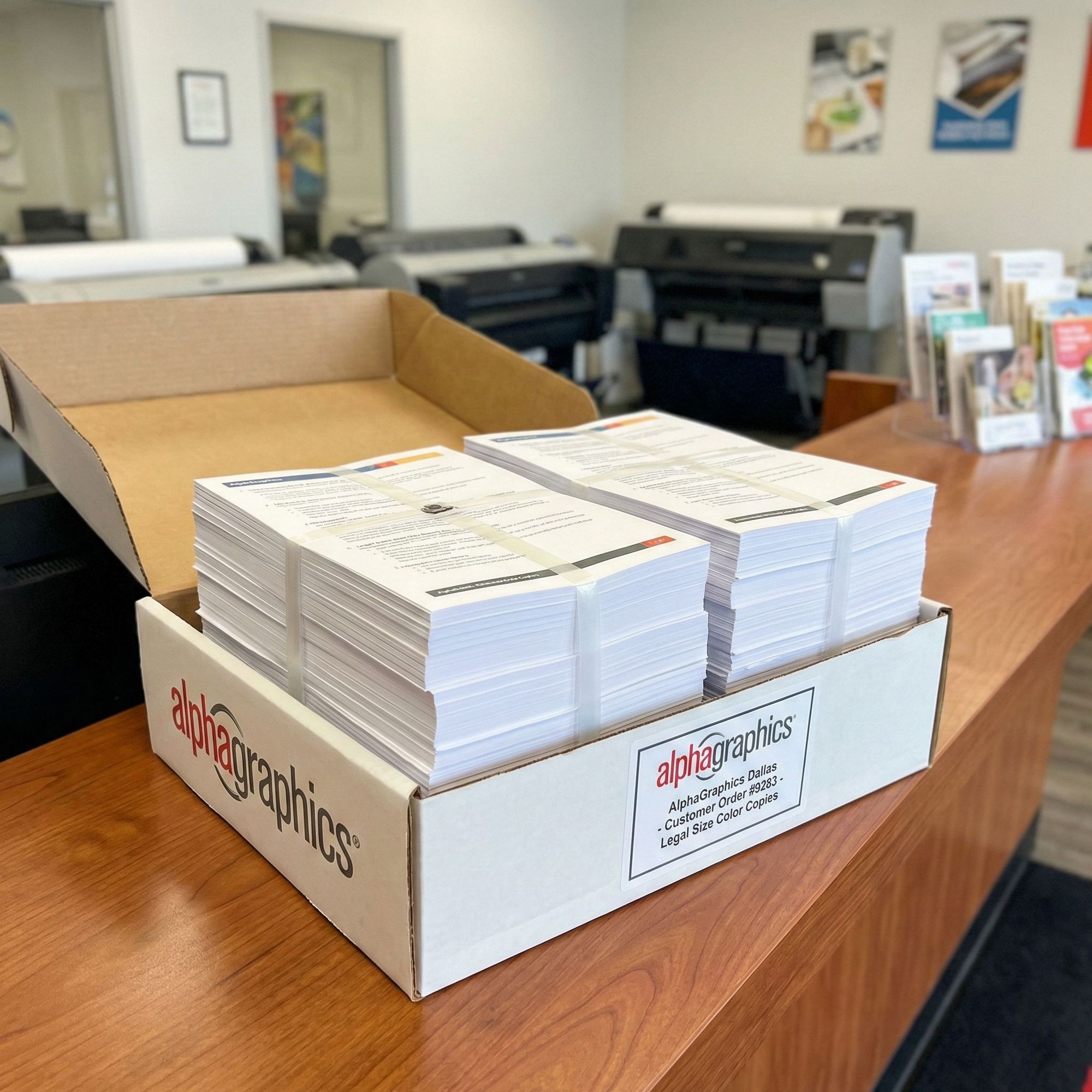 Finished customer order