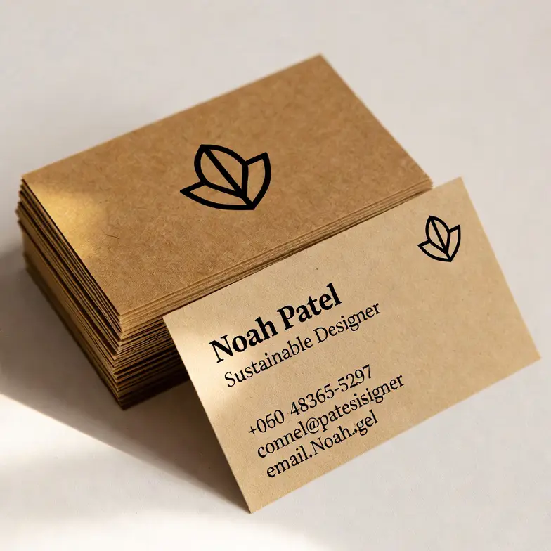 Kraft Business Cards