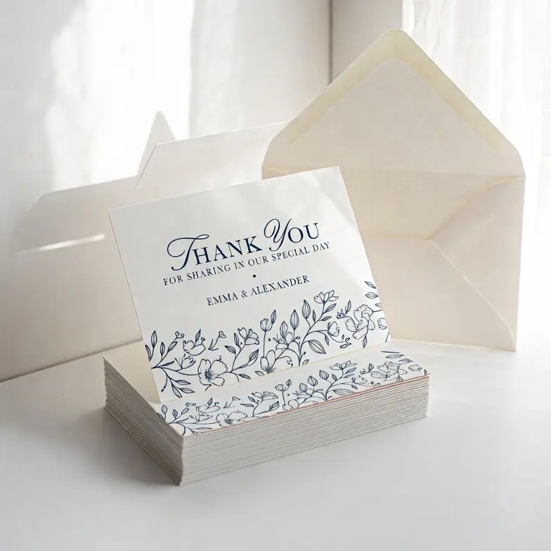 Custom Thank You Notecards