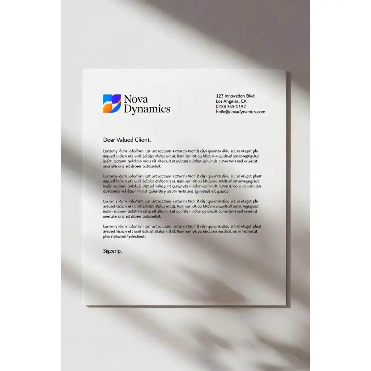 Letterhead