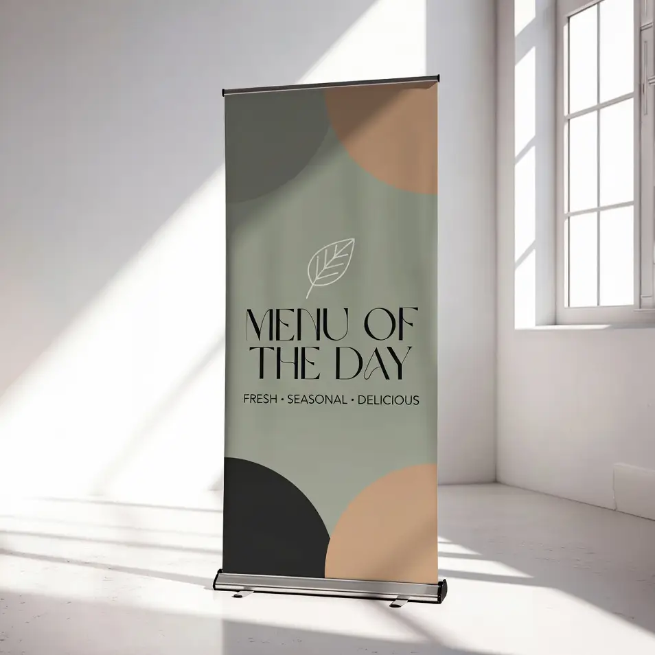Table Top Banner Display
