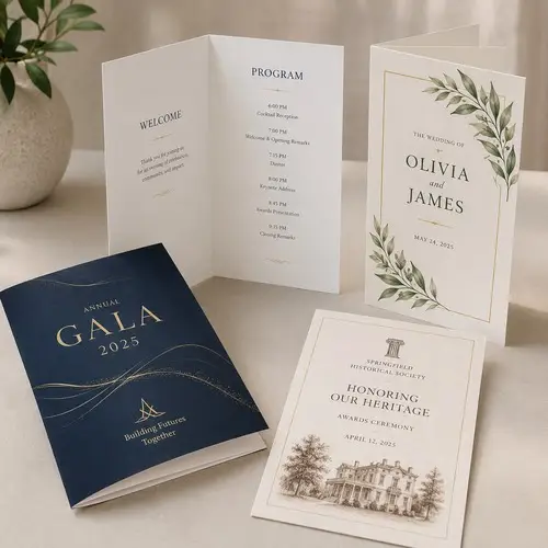 Event Programs
