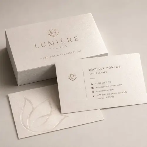 Round Business Cards