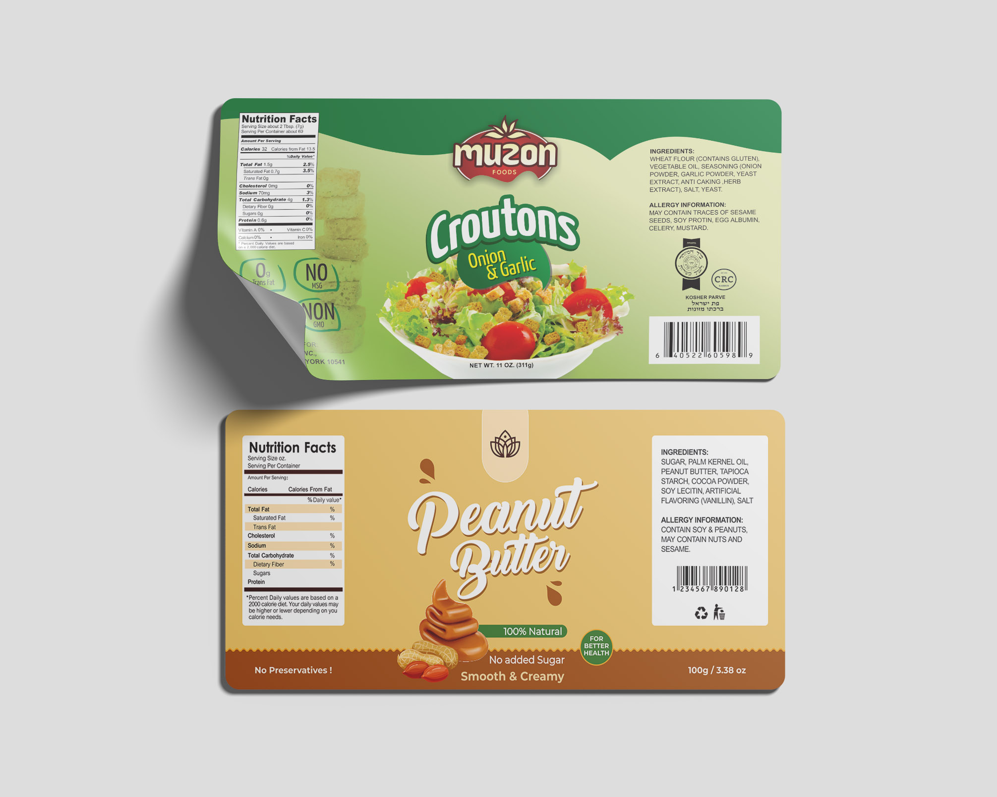 Custom Size Label (sticker)