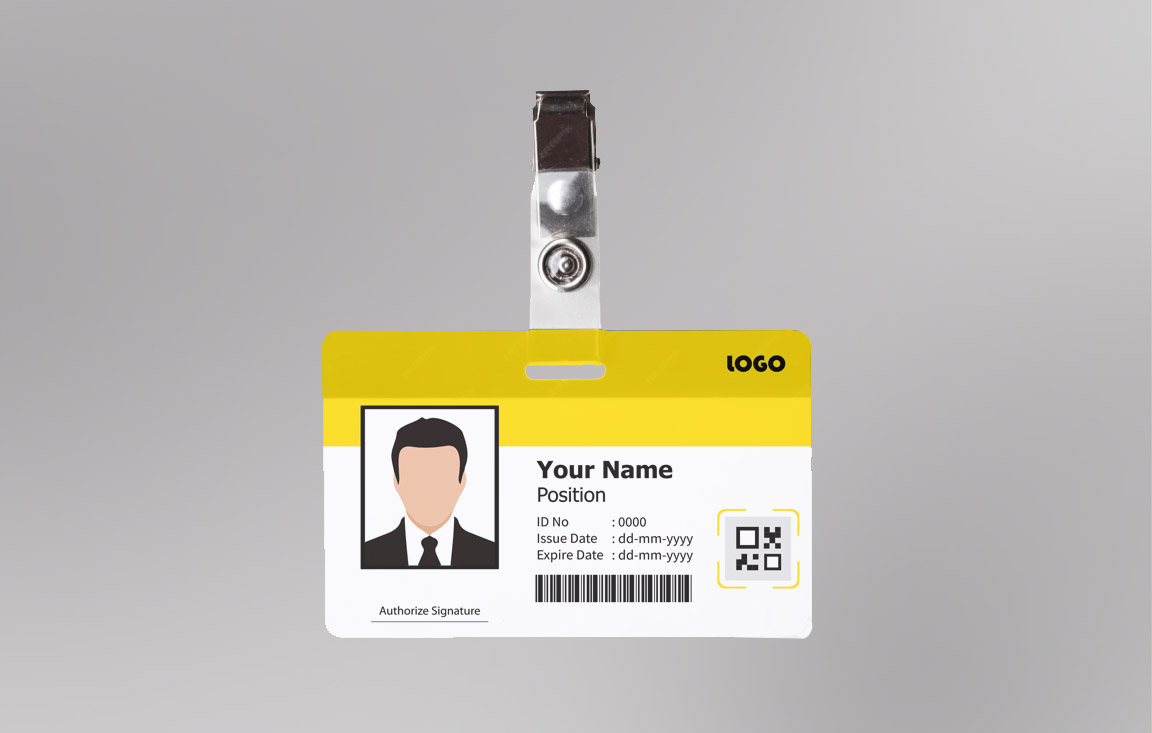 ID Card Clip on