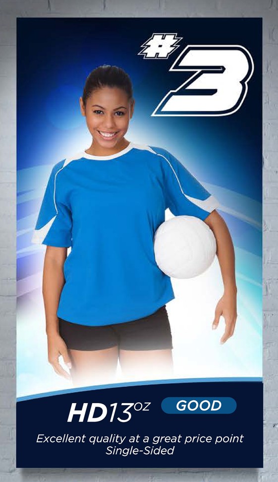 Standard 13 oz Scrim Banners