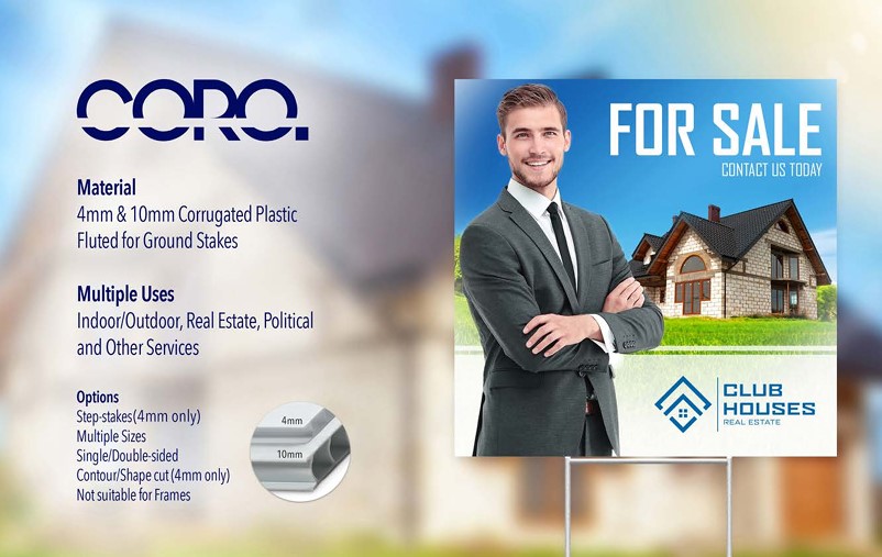 Corrugated Plastic Signs