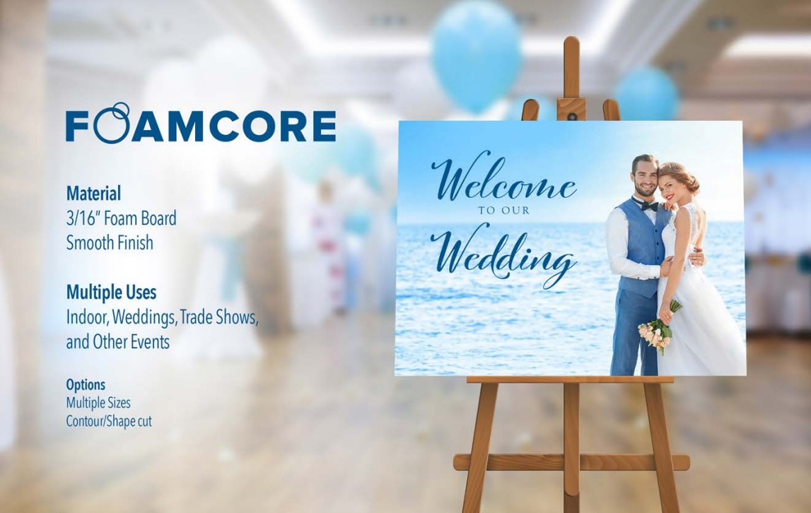Foamcore Signs