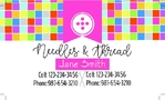 Sewing Business Card 3.5x2