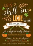Fall for Baby 5x7