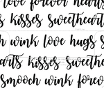 Words 6.5x5.5 (fits A7 envelope for 5x7 card)