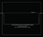 Simply Black & White 6.5 x 5.5 (fits A7 Envelope for 5x7 card)