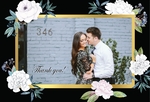 Gold Frame Wedding 6x4
