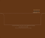 Off Center Gate Wedding 6.5x5.5 (for A7 envelope, fits 7x5 card)