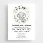 Little Peanut Baby Shower Invitation