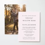 Classic Traditional Wedding Invitation/Announcement