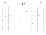 2027 Calendar - Classic