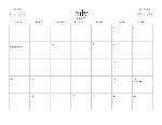 2027 Calendar - Classic