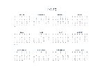 2027 Calendar - Classic