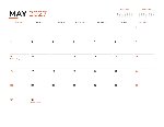 2027 Calendar - Modern