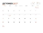 2027 Calendar - Modern