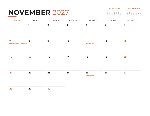 2027 Calendar - Modern