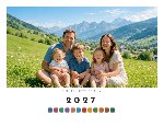 2027 Calendar - Seasonal Colors