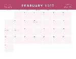 2027 Calendar - Seasonal Colors