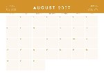 2027 Calendar - Seasonal Colors