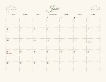 2027 Calendar - Farmhouse