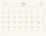 2027 Calendar - Farmhouse
